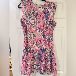 Floral mini dress from amazon